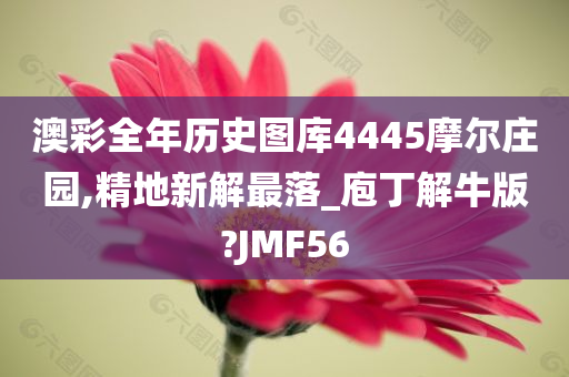 澳彩全年历史图库4445摩尔庄园,精地新解最落_庖丁解牛版?JMF56