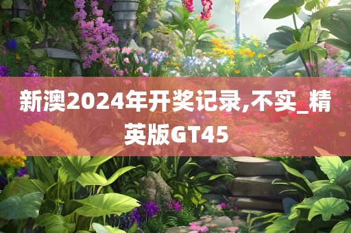 新澳2024年开奖记录,不实_精英版GT45