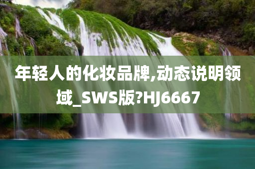 年轻人的化妆品牌,动态说明领域_SWS版?HJ6667