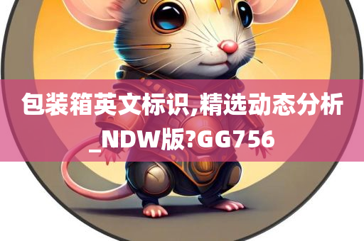 包装箱英文标识,精选动态分析_NDW版?GG756