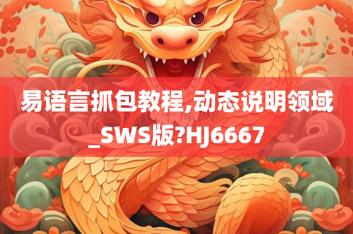 易语言抓包教程,动态说明领域_SWS版?HJ6667