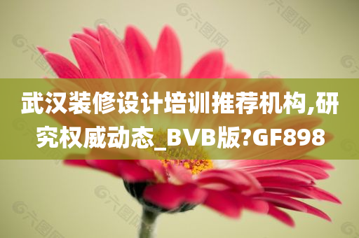 武汉装修设计培训推荐机构,研究权威动态_BVB版?GF898