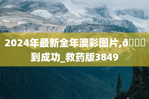 2024年最新全年澳彩图片,🐎到成功_救药版3849