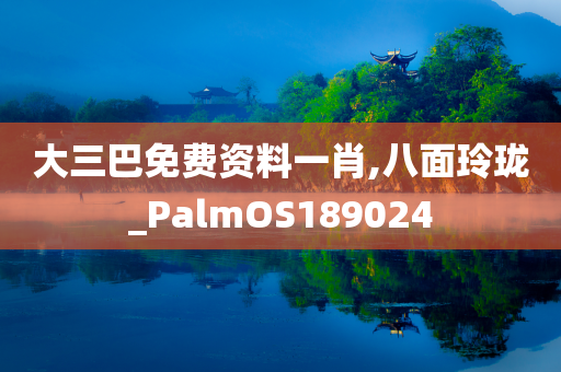 大三巴免费资料一肖,八面玲珑_PalmOS189024