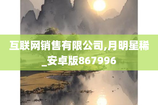 互联网销售有限公司,月明星稀_安卓版867996