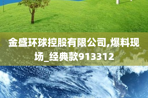 金盛环球控股有限公司,爆料现场_经典款913312