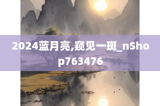 2024蓝月亮,窥见一斑_nShop763476