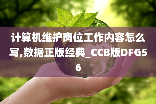 计算机维护岗位工作内容怎么写,数据正版经典_CCB版DFG56