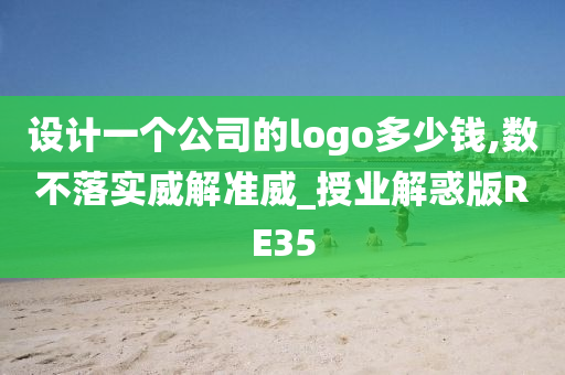 设计一个公司的logo多少钱,数不落实威解准威_授业解惑版RE35