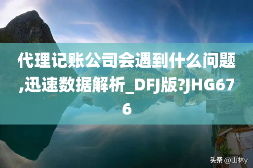 代理记账公司会遇到什么问题,迅速数据解析_DFJ版?JHG676